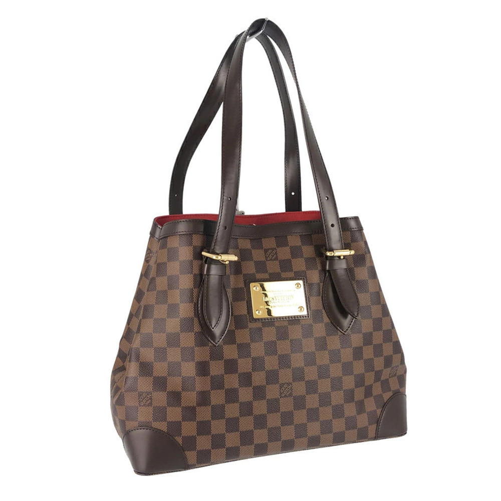 Louis Vuitton Damier Hampstead Brown Tote Bag - Picture 2 of 7